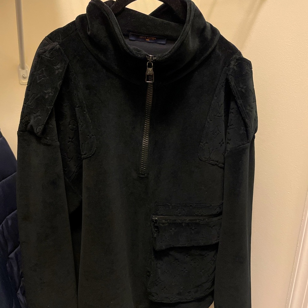 2019 Louis Vuitton Velour Jacket by Virgil Abloh